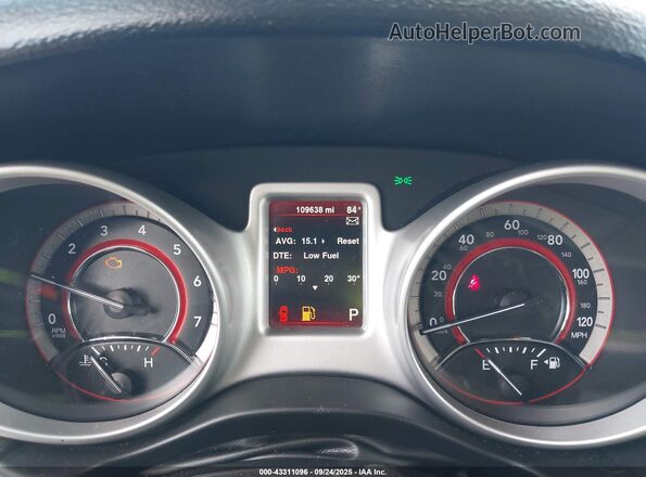 3C4PDDBG1GT150152 2016 DODGE JOURNEY Красный Вид задних сидений