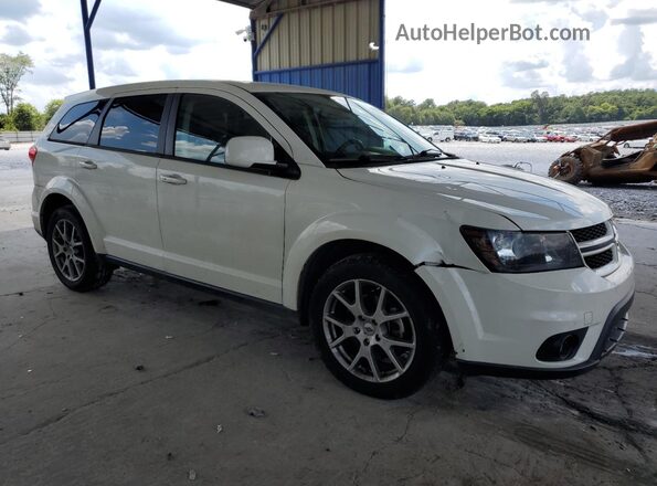 3C4PDDEGXKT695206 2019 DODGE JOURNEY White Delantero derecho