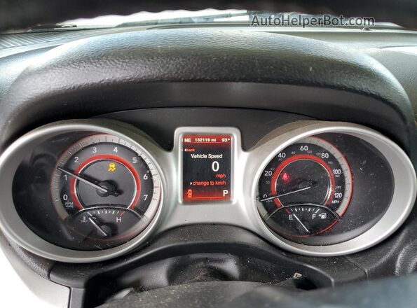 3C4PDDEGXKT695206 2019 DODGE JOURNEY White Vista del cuadro de instrumentos
