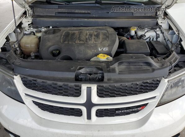 3C4PDDEGXKT695206 2019 DODGE JOURNEY White Vista del compartimento del motor