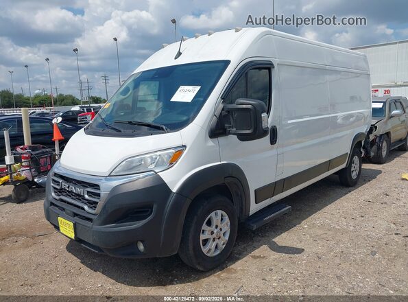 3C6LRVDG2PE553913 2023 RAM PROMASTER 2500 White Առջևի ձախ երեք քառորդ տեսարան