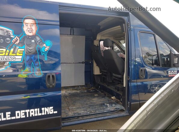 3C6LRVDG6ME579216 2021 RAM PROMASTER 2500 Blue VIN sticker view