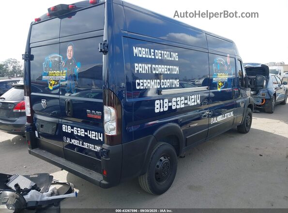 3C6LRVDG6ME579216 2021 RAM PROMASTER 2500 Blue Rear right