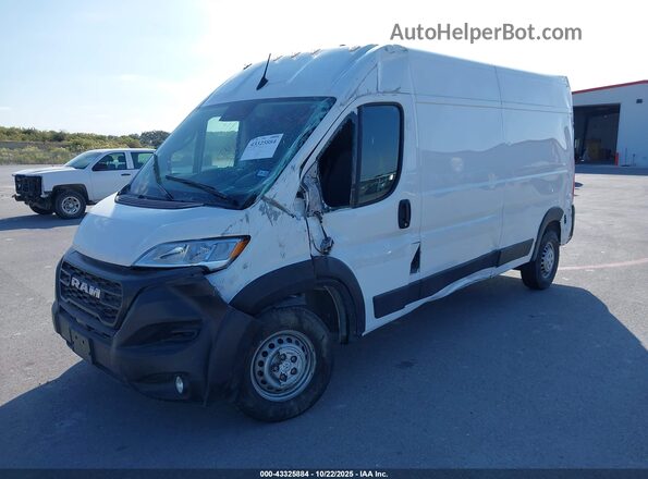 3C6LRVDG6RE106892 2024 RAM PROMASTER 2500 White Առջևի ձախ երեք քառորդ տեսարան