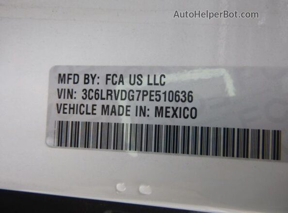 3C6LRVDG7PE510636 2023 RAM PROMASTER 2500  