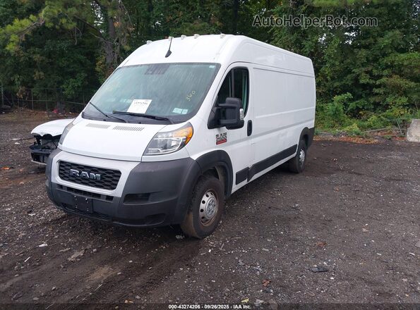 3C6LRVDG8NE125082 2022 RAM PROMASTER 2500 White Առջևի ձախ երեք քառորդ տեսարան