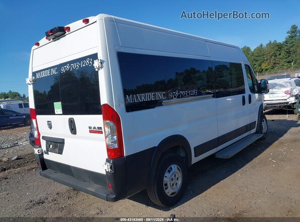 3C6LRVPG9ME534573 2021 RAM PROMASTER 2500 Белый Задняя правая четверть