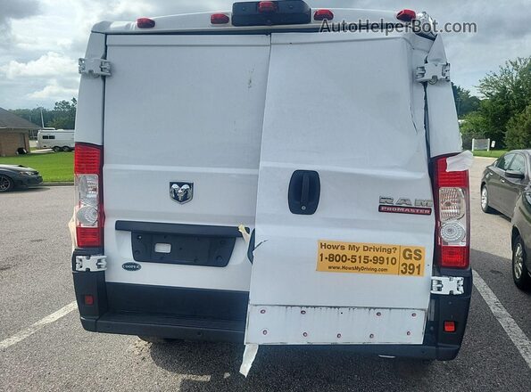3C6LRVVG1ME506821 2021 RAM PROMASTER 2500  VIN sticker view