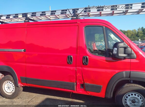 3C6LRVVG4SE532102 2025 RAM PROMASTER 2500 Красный Вид задней части салона