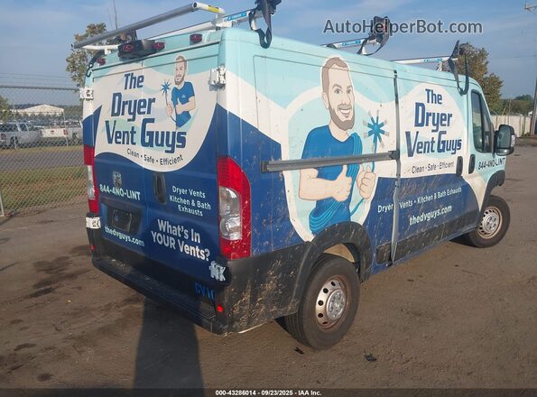 3C6LRVVG6RE116370 2024 RAM PROMASTER 2500 Blue Rear right