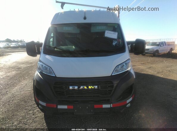 3C6MRVJG4PE538080 2023 RAM PROMASTER 3500 White Vista del cuadro de instrumentos