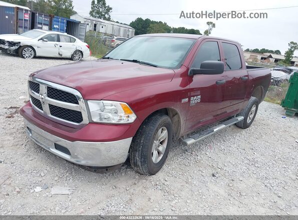 3C6RR6KT9LG127747 2020 RAM 1500 CLASSIC Burgundy Front left