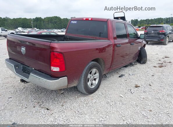 3C6RR6KT9LG127747 2020 RAM 1500 CLASSIC Burgundy Rear right