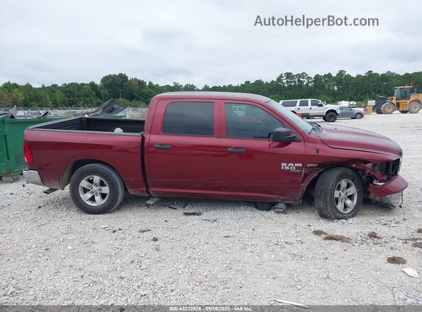 3C6RR6KT9LG127747 2020 RAM 1500 CLASSIC Burgundy Rear interior view
