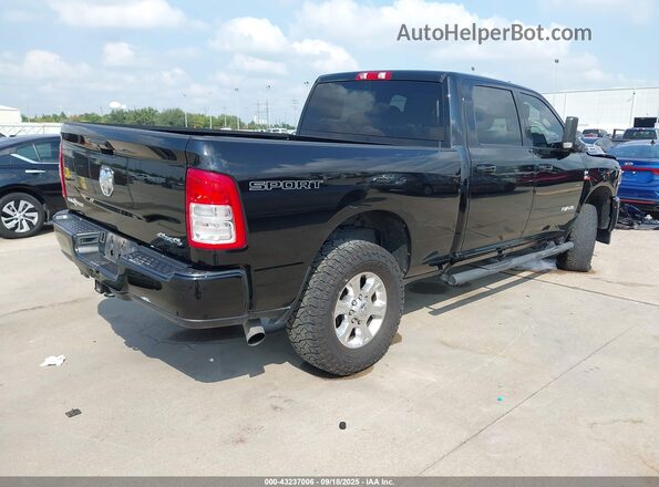 3C6UR5DL8NG403291 2022 RAM 2500 Black უკანა მარჯვენა