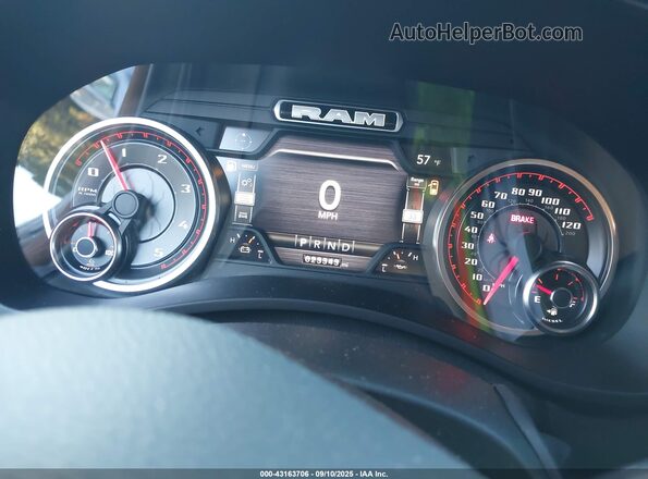 3C6UR5DLXNG169798 2022 RAM 2500 Black უკანა სავარძლების ხედი