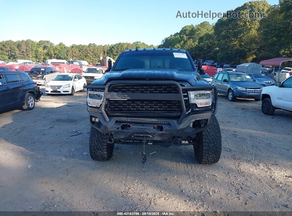 3C6UR5DLXNG169798 2022 RAM 2500 Black ხელსაწყოთა პანელის ხედი