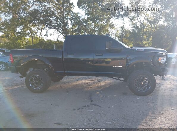 3C6UR5DLXNG169798 2022 RAM 2500 Black უკანა სალონის ხედი