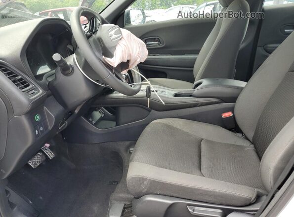 3CZRU5H1XLM701503 2020 HONDA HR-V White Front interior view