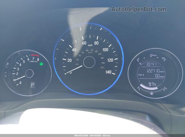 3CZRU5H35LM706934 2020 HONDA HR-V Gray უკანა სავარძლების ხედი