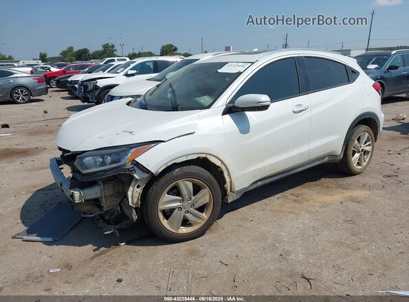 3CZRU5H5XLM702413 2020 HONDA HR-V White Առջևի ձախ երեք քառորդ տեսարան