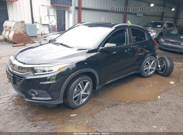 3CZRU5H74MM703284 2021 HONDA HR-V Black Передня ліва чверть