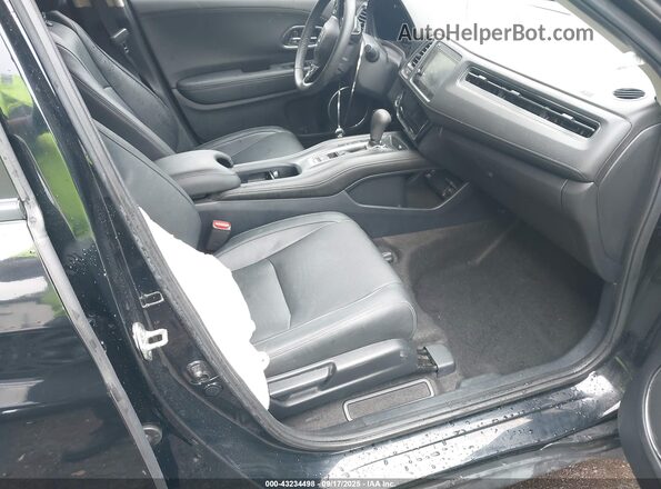 3CZRU5H74MM703284 2021 HONDA HR-V Black Вид салону спереду