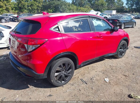 3CZRU6H10NM726032 2022 HONDA HR-V Red Rear right
