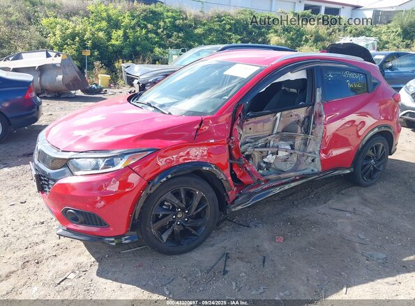 3CZRU6H10NM726032 2022 HONDA HR-V Red Front left