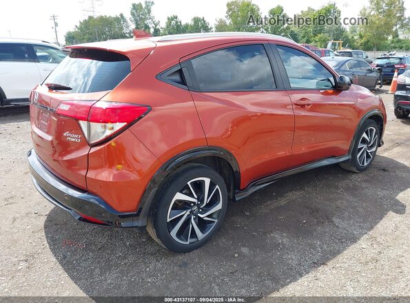 3CZRU6H11LG701555 2020 HONDA HR-V Orange Հետևի աջ