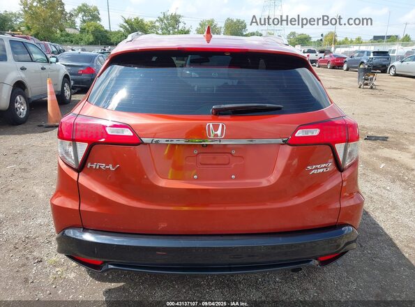 3CZRU6H11LG701555 2020 HONDA HR-V Orange 