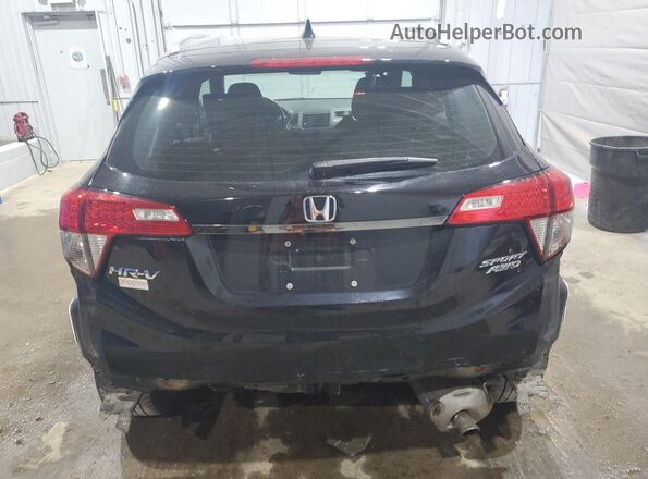 3CZRU6H11LM703470 2020 HONDA HR-V Black Vista trasera