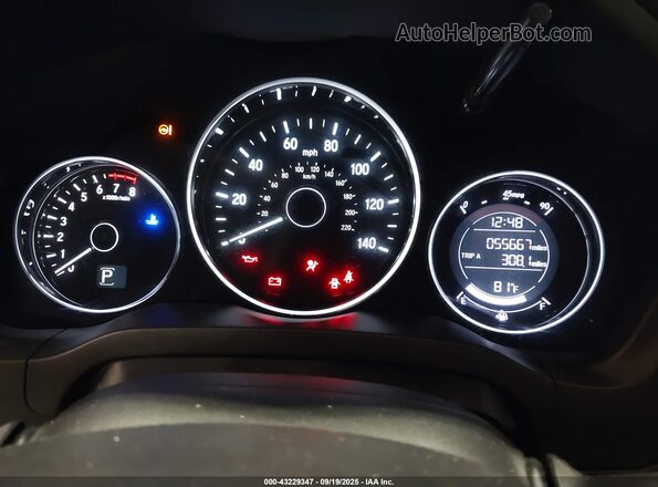 3CZRU6H11LM728546 2020 HONDA HR-V Gray უკანა სავარძლების ხედი