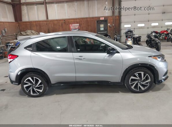 3CZRU6H11LM728546 2020 HONDA HR-V Gray უკანა სალონის ხედი
