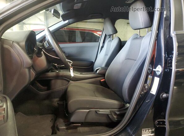 3CZRU6H13MM718926 2021 HONDA HR-V Black Вид салону спереду