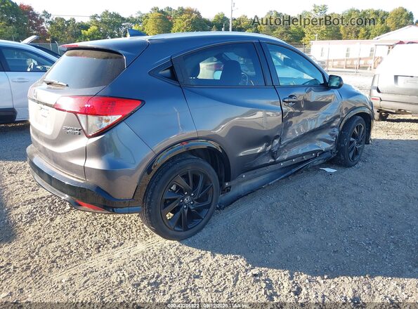3CZRU6H13MM730431 2021 HONDA HR-V Gray Tył prawy