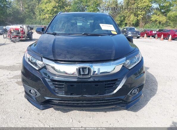 3CZRU6H14LG703204 2020 HONDA HR-V Black Սարքավորումների վահանակի տեսք