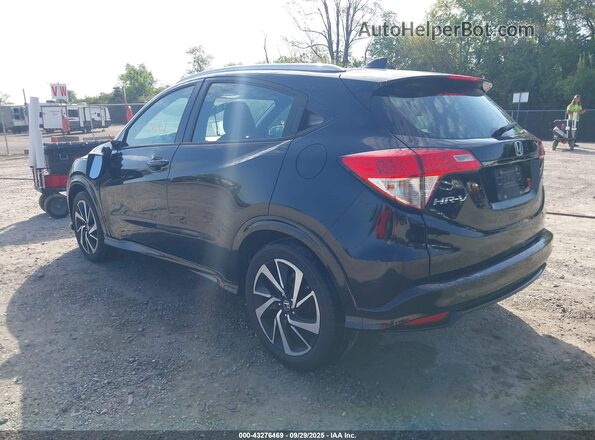 3CZRU6H14LG703204 2020 HONDA HR-V Black Հետևի ձախ