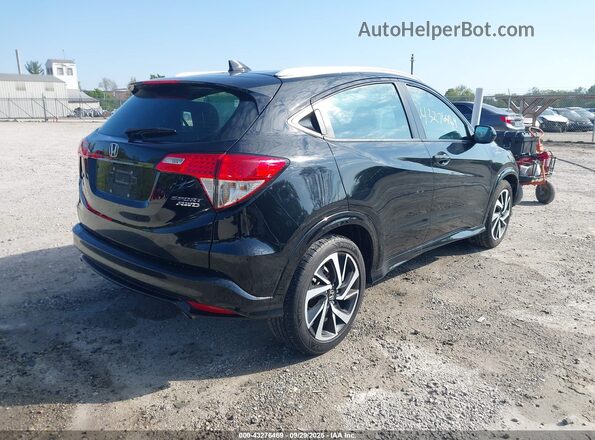 3CZRU6H14LG703204 2020 HONDA HR-V Black Հետևի աջ