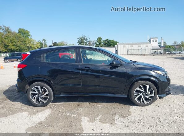 3CZRU6H14LG703204 2020 HONDA HR-V Black Սալոնի հետևի տեսք