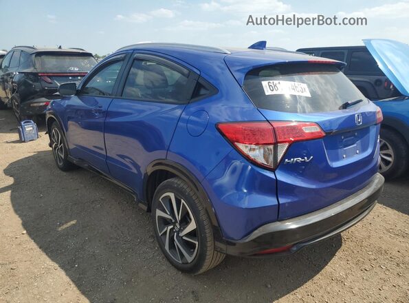 3CZRU6H16LM735749 2020 HONDA HR-V Blue Հետևի ձախ