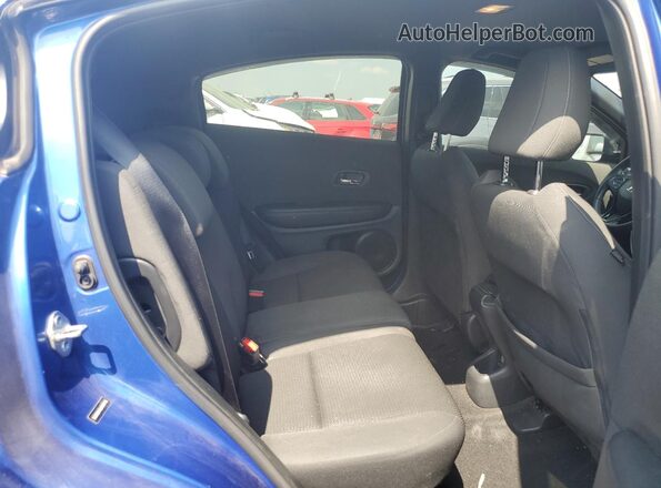 3CZRU6H16LM735749 2020 HONDA HR-V Blue Հետևի նստատեղերի տեսք