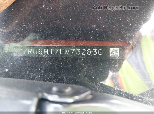 3CZRU6H17LM732830 2020 HONDA HR-V Orange 