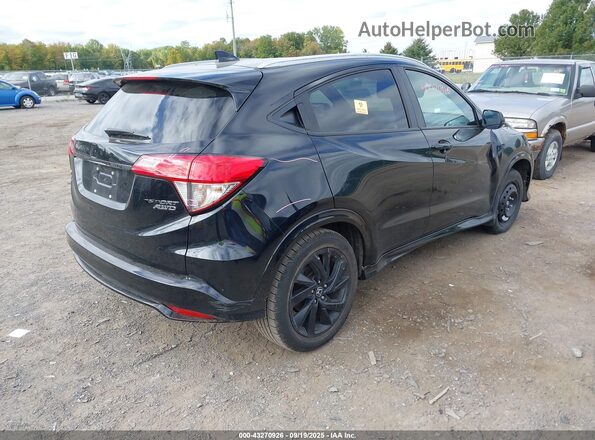 3CZRU6H19MM703654 2021 HONDA HR-V Black Rear right