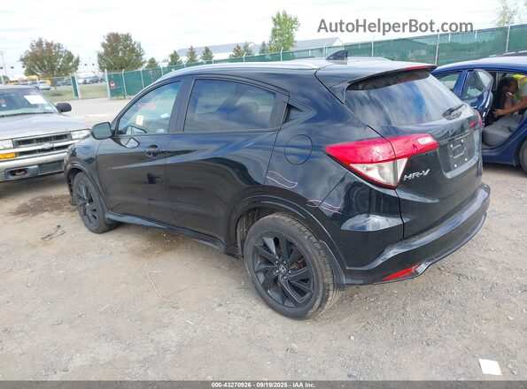 3CZRU6H19MM703654 2021 HONDA HR-V Black Rear left