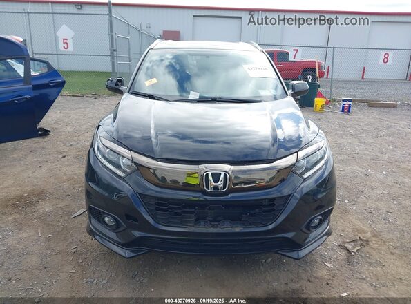 3CZRU6H19MM703654 2021 HONDA HR-V Black Dashboard view