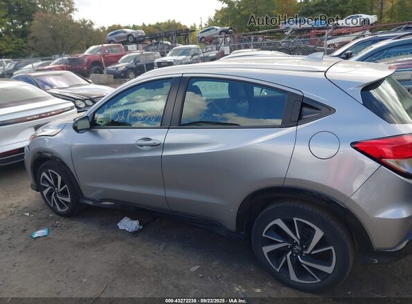 3CZRU6H1XKG703075 2019 HONDA HR-V Silver Vista interior de 360 grados