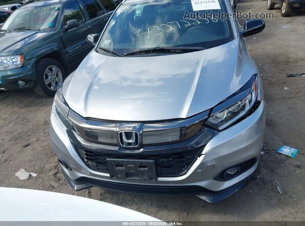 3CZRU6H1XKG703075 2019 HONDA HR-V Silver Vista del cuadro de instrumentos