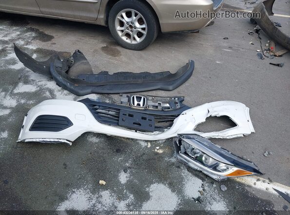 3CZRU6H30MM738018 2021 HONDA HR-V White Instrument cluster view