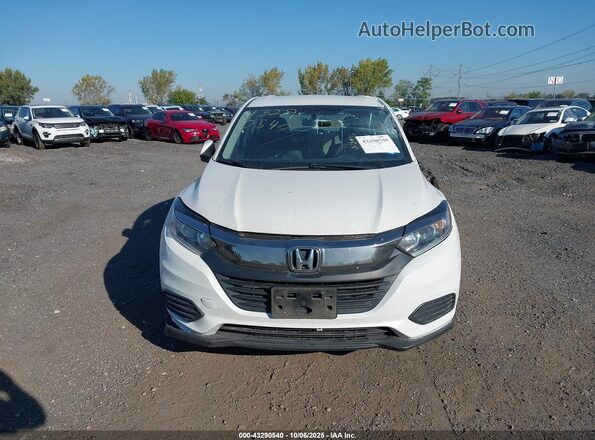 3CZRU6H31NM706907 2022 HONDA HR-V White Instrument cluster view